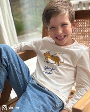 T-shirts - T-shirt &agrave; manches longues d&rsquo;anniversaire personnalisable