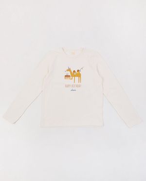 T-shirts - T-shirt &agrave; manches longues d&rsquo;anniversaire personnalisable