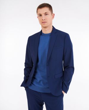 Blazers - Donkerblauw kostuumvest, slim fit