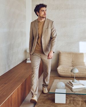 Beige kostuumbroek - Iveo