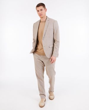 Broeken - Beige kostuumbroek