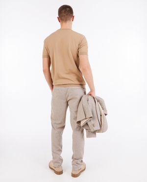 Broeken - Beige kostuumbroek