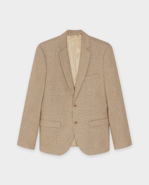 Blazers - Beige kostuumvest, slim fit