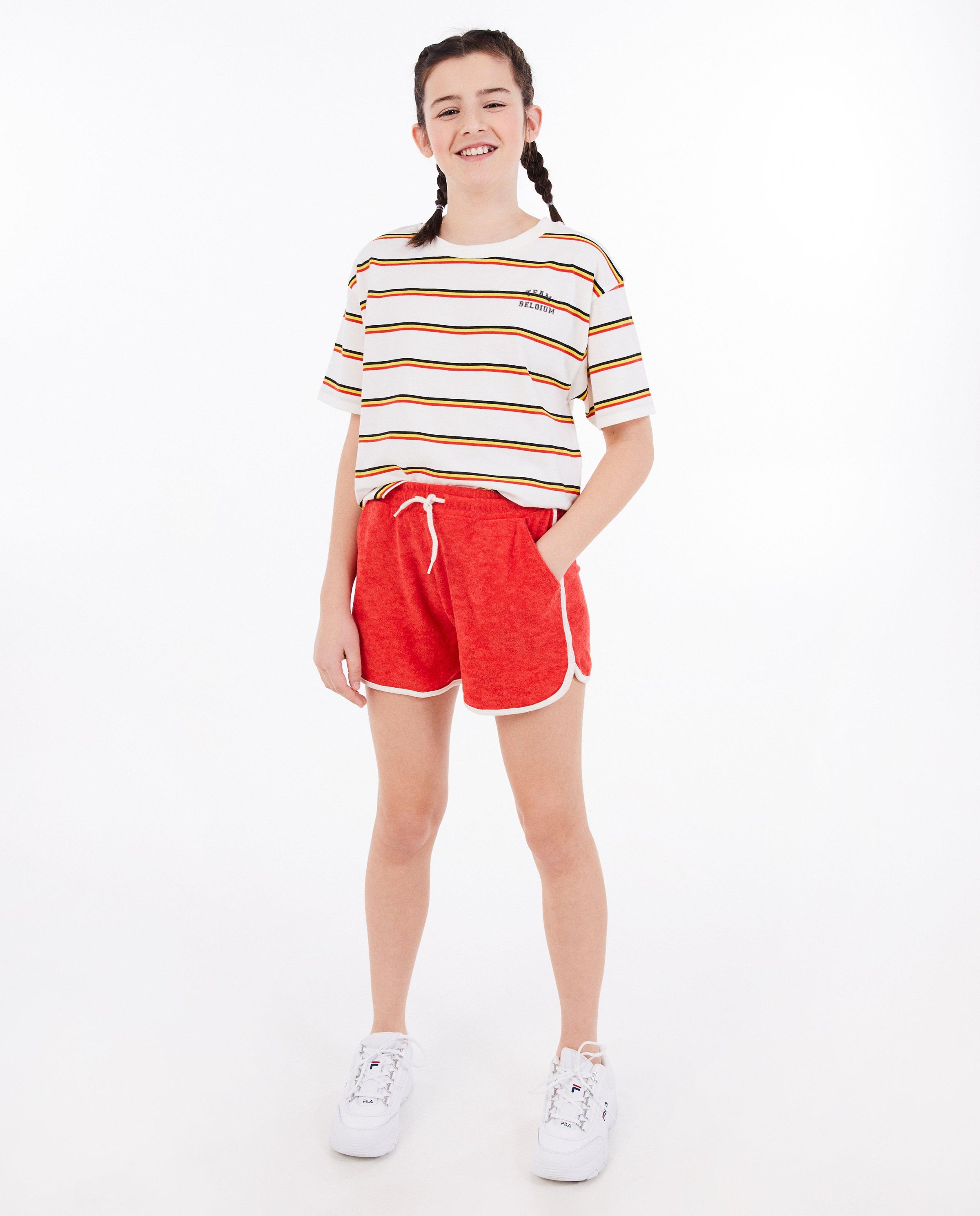 Short van badstof, supporterscollectie, 7-14 jaar - Familystories
