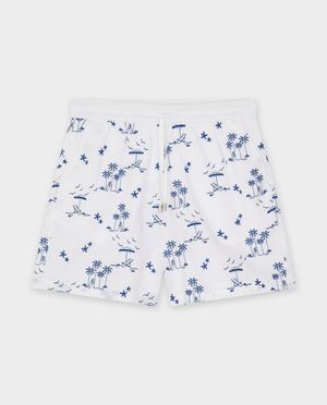 Shorts - Short &agrave; motif brod&eacute;