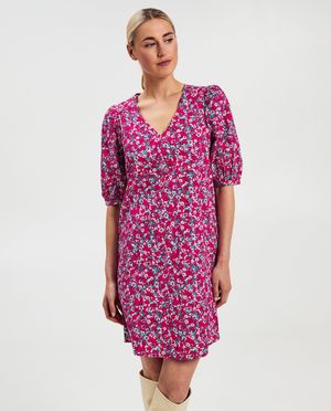Kleedjes - Jurk met geborduurde bloemen