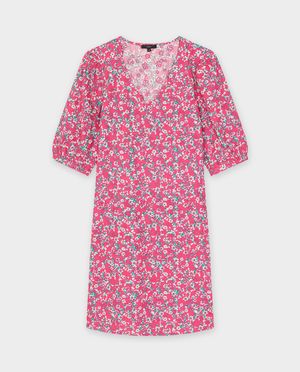 Kleedjes - Jurk met geborduurde bloemen