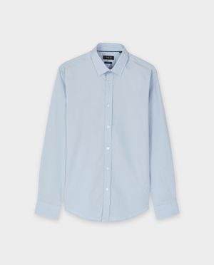Chemises - Chemise bleu fonc&eacute;, slim fit