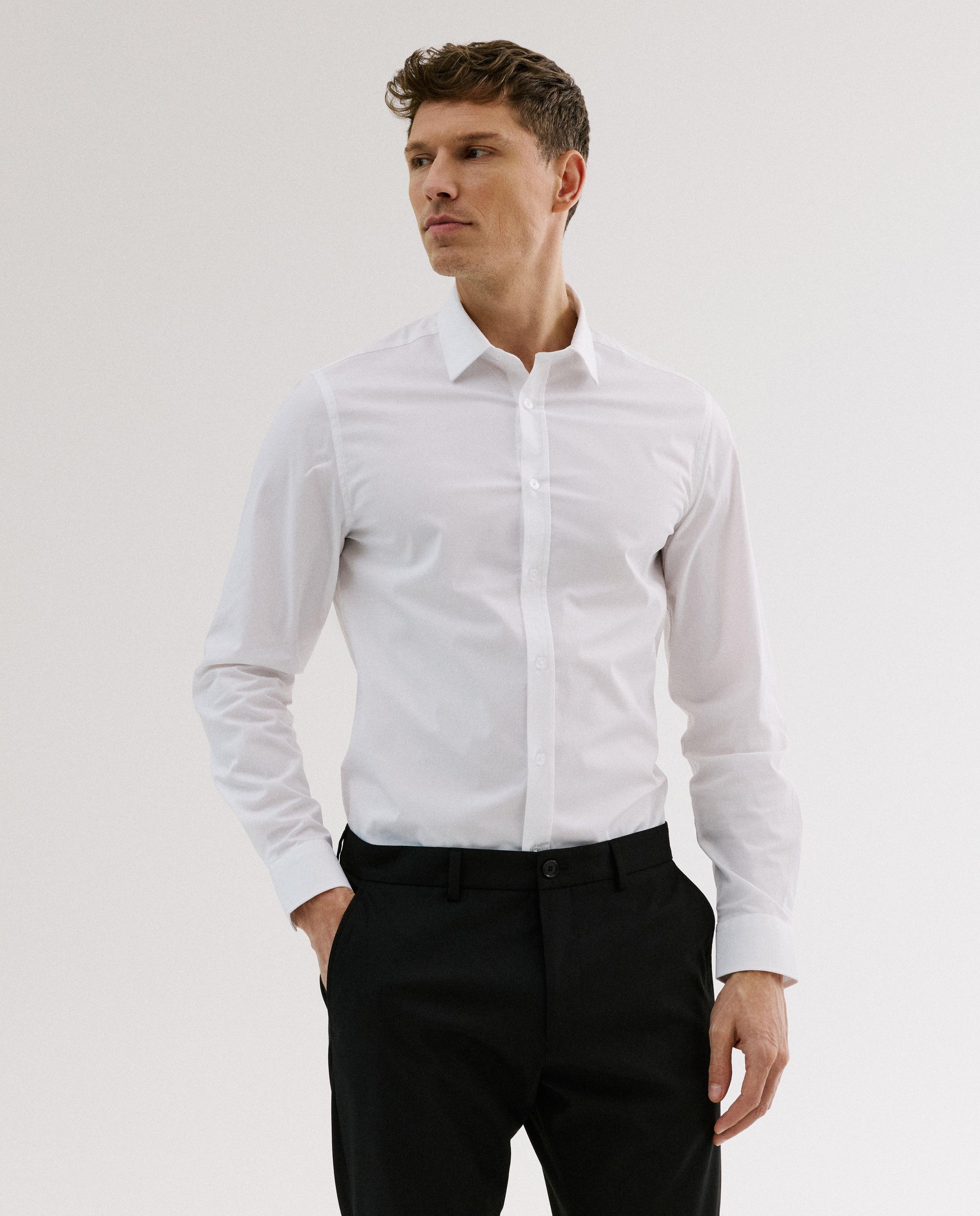 Chemise blanche, slim fit - Iveo
