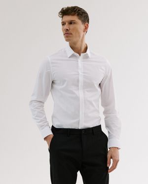 Chemise blanche, slim fit - Iveo