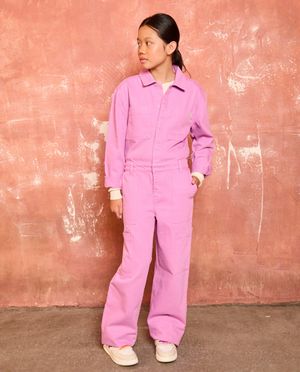 Combinaison rose en jeans, 6-14&nbsp;ans - milo