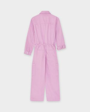 Combinaisons - Combinaison rose en jeans, 6-14&nbsp;ans