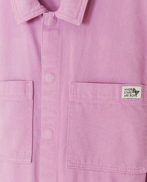Combinaisons - Combinaison rose en jeans, 6-14&nbsp;ans