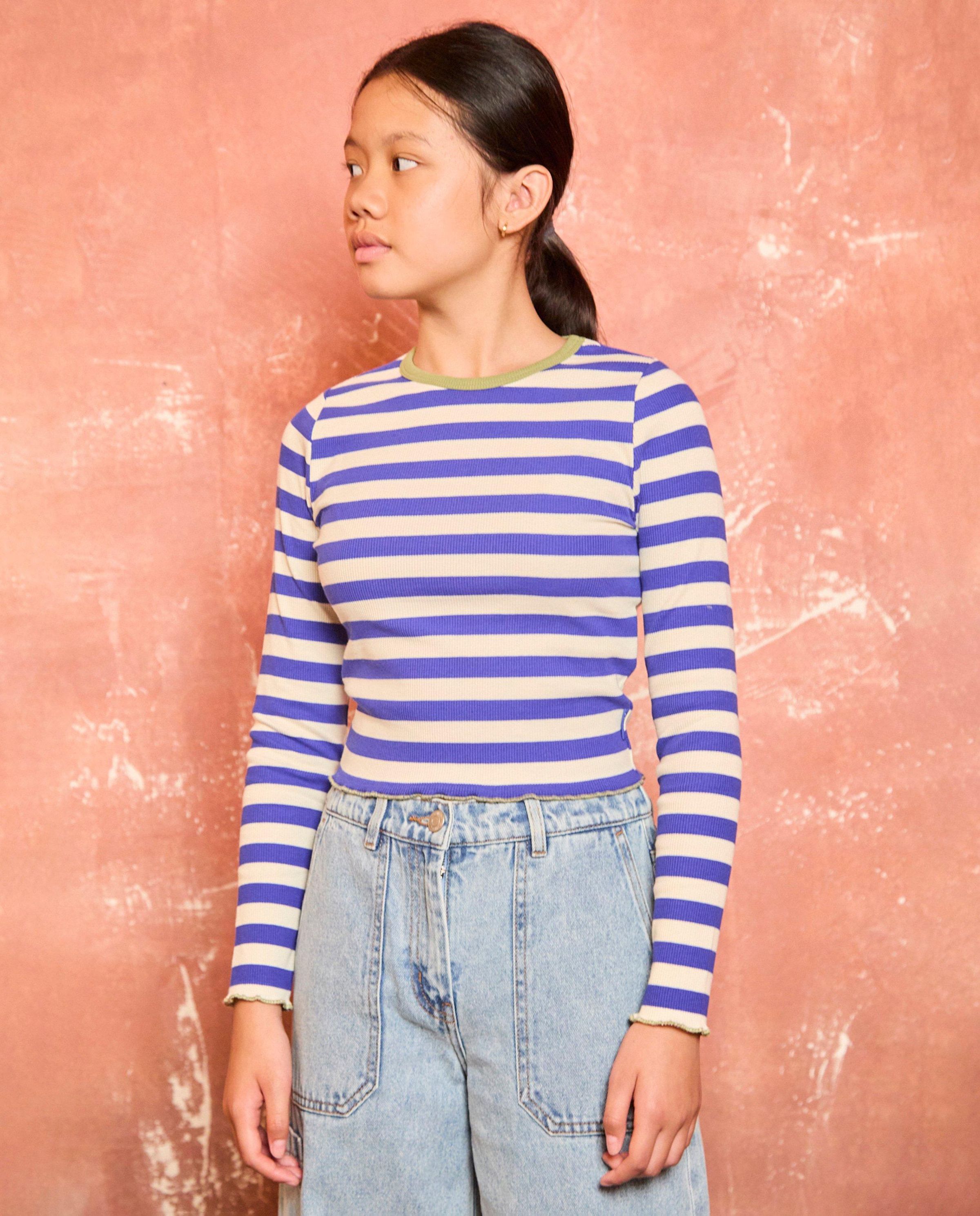Longsleeve met strepen, 6-14 jaar - milo
