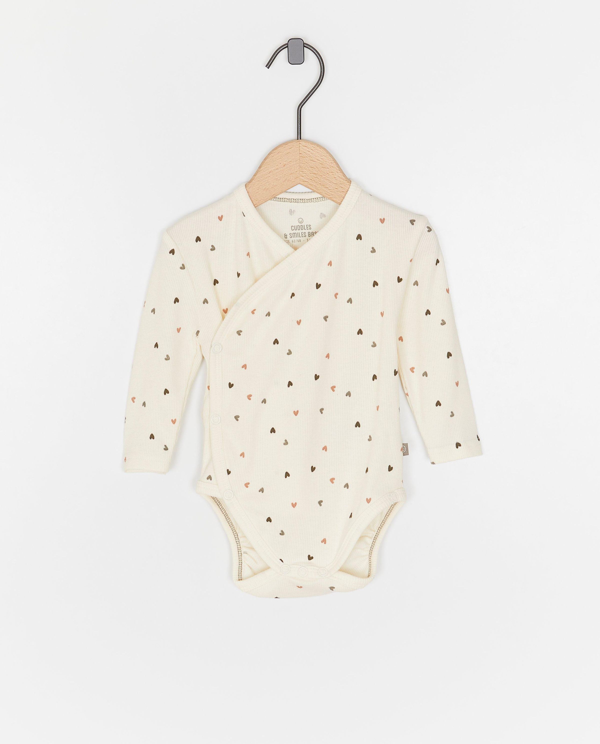 Body crois&eacute; en coton bio - Cuddles and Smiles
