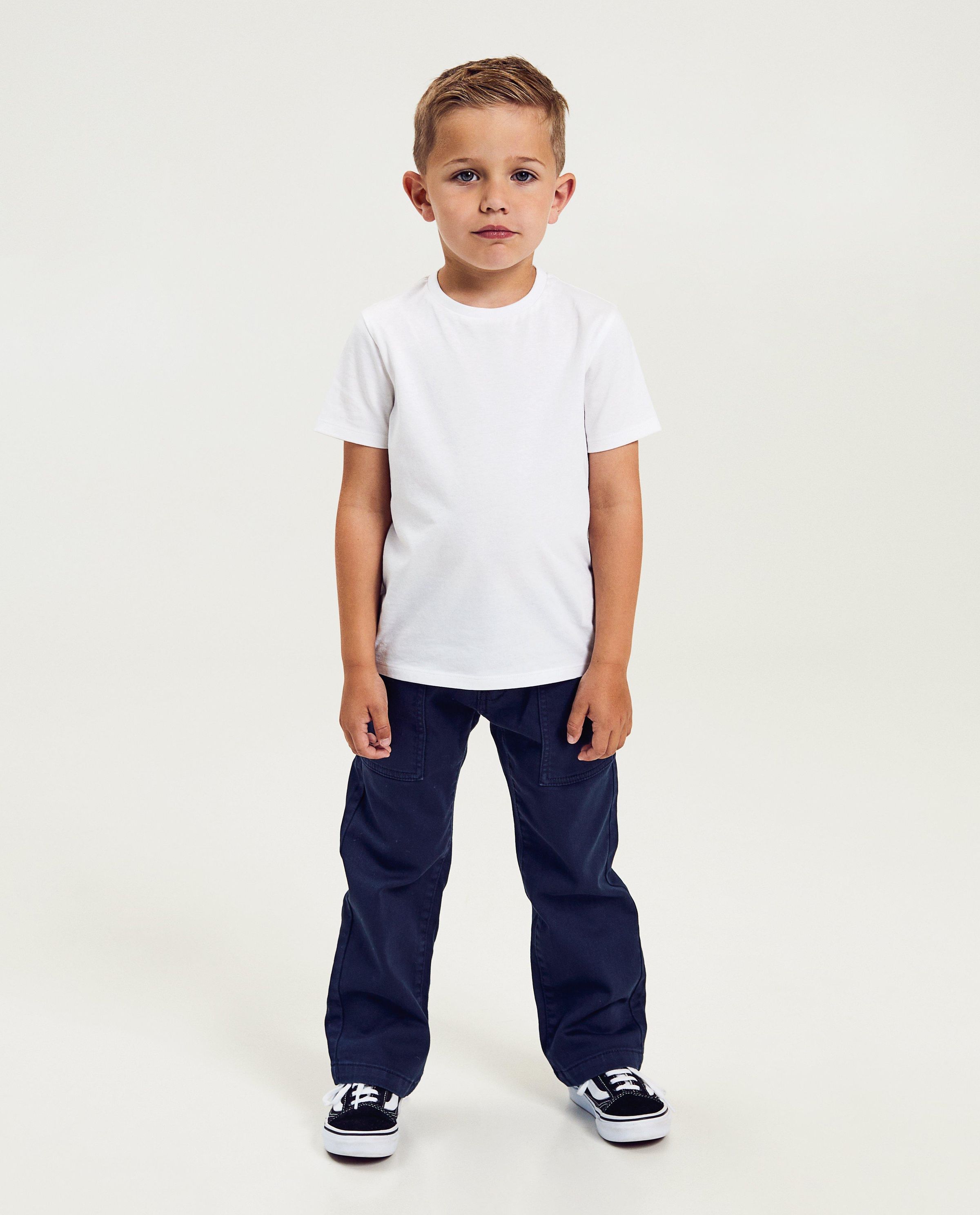 Grijze broek, straight fit, 2-7 jaar - Kidz Nation