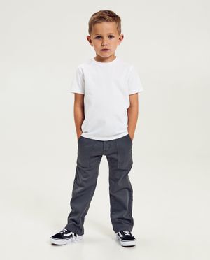 Grijze broek, straight fit, 2-7 jaar - Kidz Nation