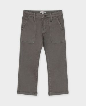 Broeken - Bruine broek, straight fit, 2-7 jaar