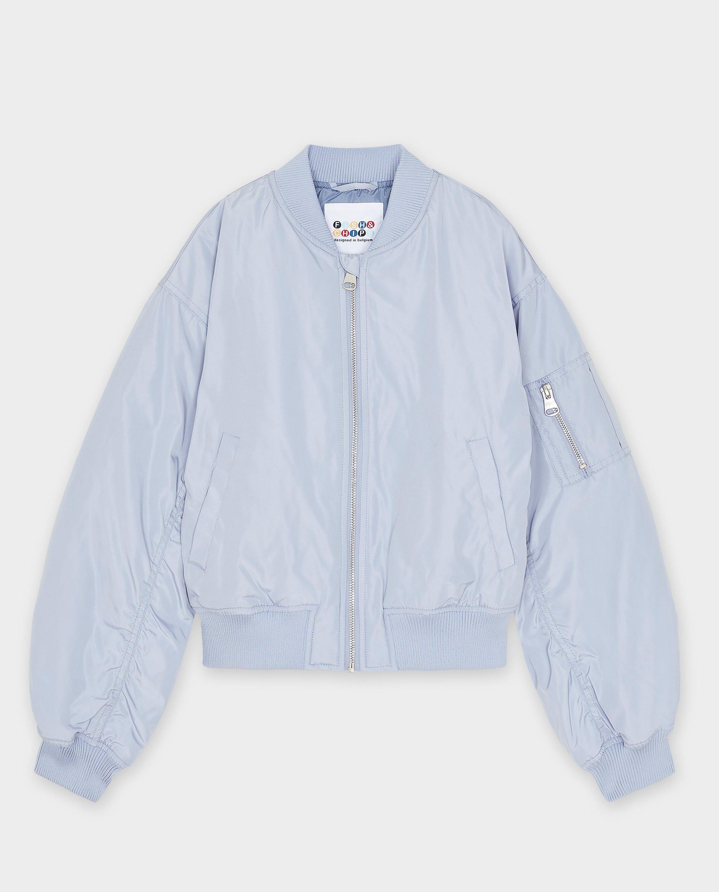 Bomber bleu clair - Fish & Chips
