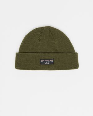 Breigoed - Groene muts met label