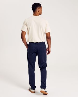 Broeken - Donkerblauwe geklede broek