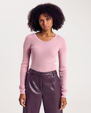 Pull &agrave; fines c&ocirc;tes - Dina Tersago