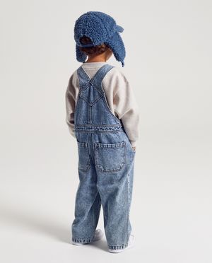 Jumpsuit - Lichtblauwe jeanssalopette