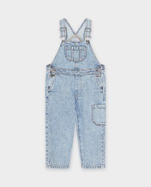 Jumpsuit - Lichtblauwe jeanssalopette