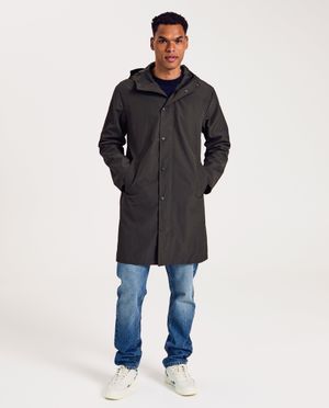 Longue veste vert fonc&eacute; - Quarterback
