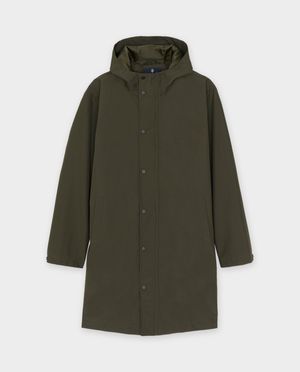 Parkas - Longue veste vert fonc&eacute;