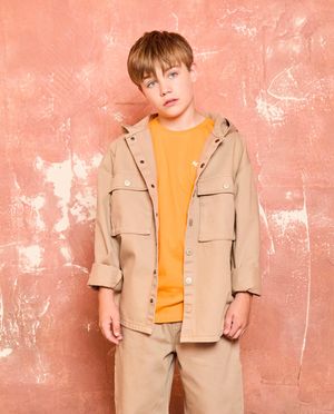Surchemise &agrave; capuche, 6-14&nbsp;ans - milo