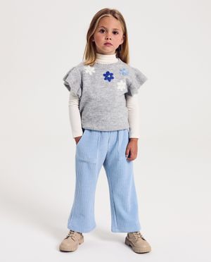 Pantalon en velours c&ocirc;tel&eacute; - Milla Star