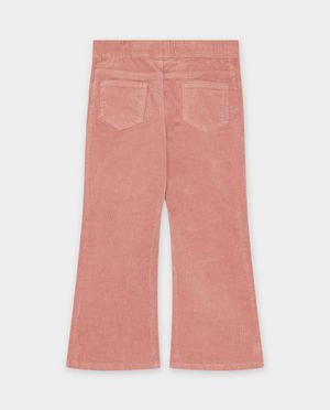 Pantalons - Pantalon en fin velours c&ocirc;tel&eacute;, coupe bootcut