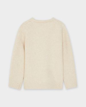 Truien - Beige kabeltrui, 98-134