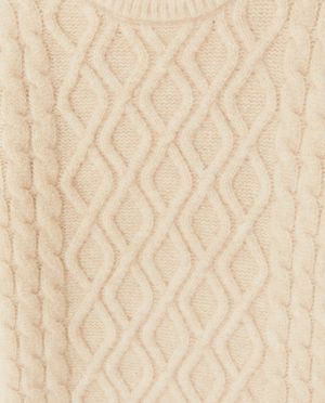 Truien - Beige kabeltrui, 98-134