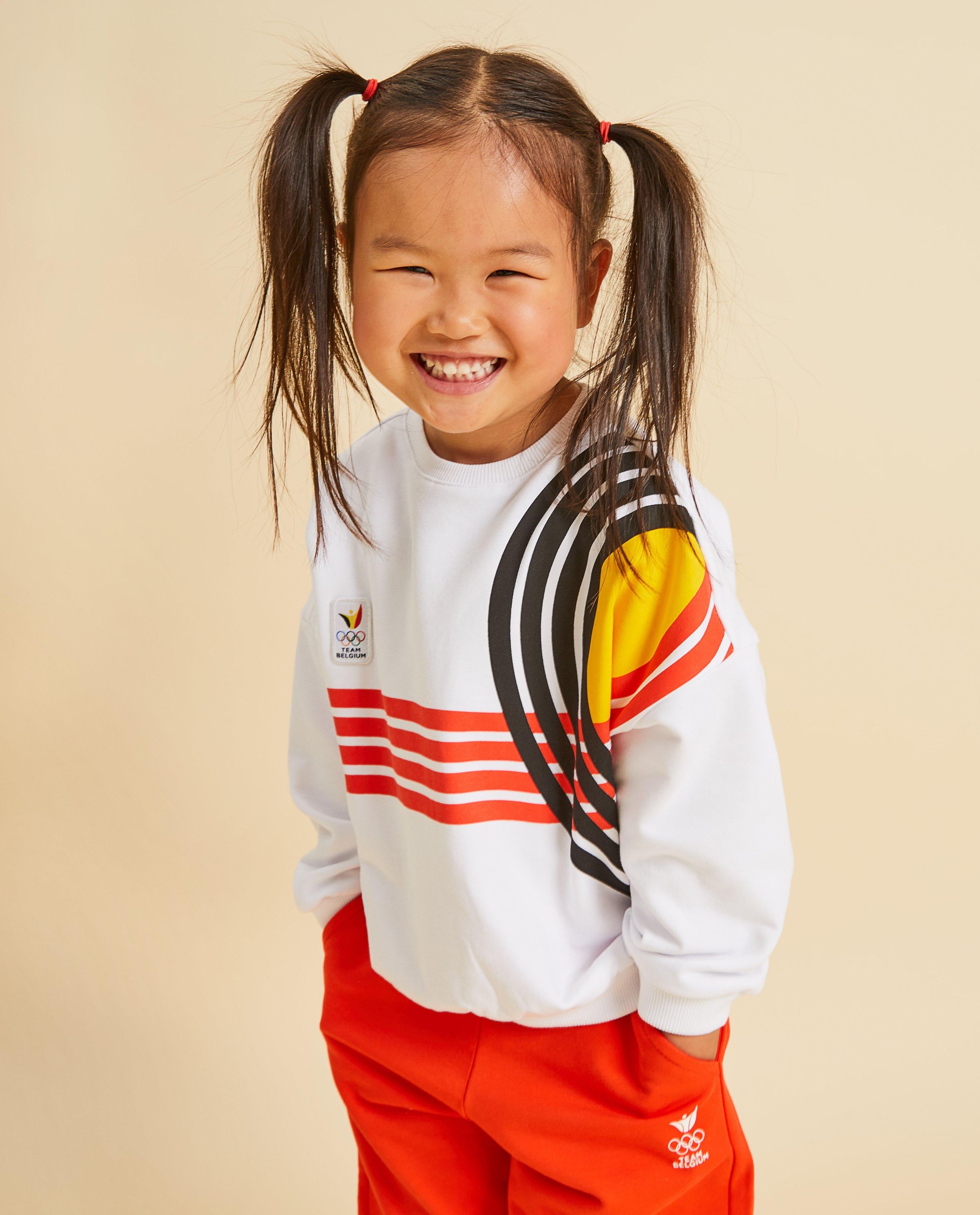 Sweater met strepen, Olympische Spelen, 2-7 jaar - Olympische Spelen