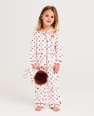 Set: pyjama + poppenpyjama, unisex, 2-7 jaar - Spiekpietjes