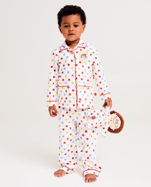 Nachtkleding - Set: pyjama + poppenpyjama, unisex, 2-7 jaar
