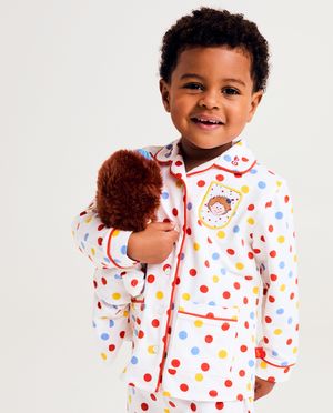 Nachtkleding - Set: pyjama + poppenpyjama, unisex, 2-7 jaar