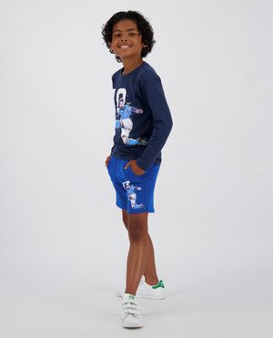 T-shirts - Longsleeve met print Messi