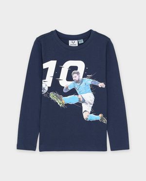 T-shirts - T-shirt &agrave; manches longues &agrave; imprim&eacute; Messi