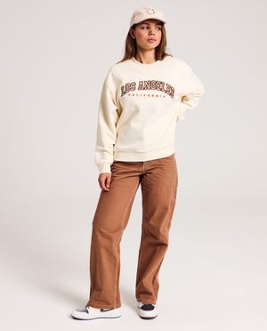 Jeans - Jeans brun, straight fit