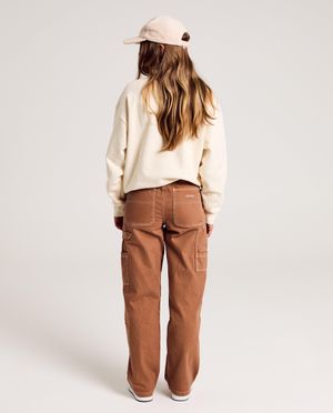 Jeans - Jeans brun, straight fit