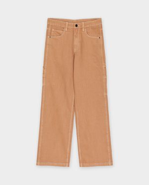 Jeans - Jeans brun, straight fit