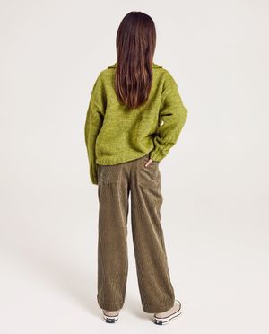 Truien - Groene trui, 7-14 jaar