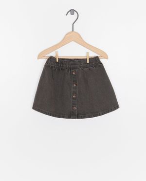Jupe en jean gris fonc&eacute; - Cuddles and Smiles