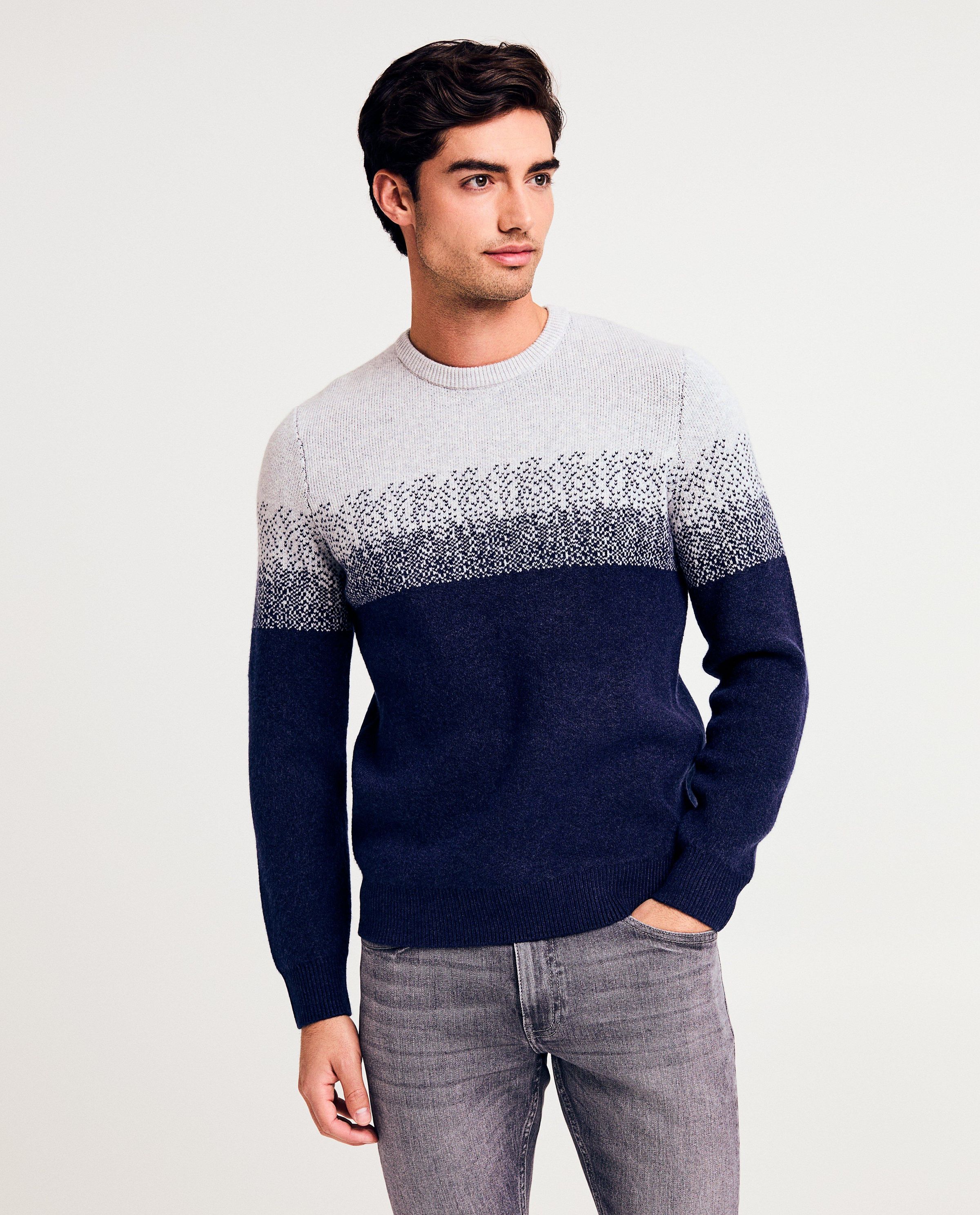 Trui met gradient - Quarterback