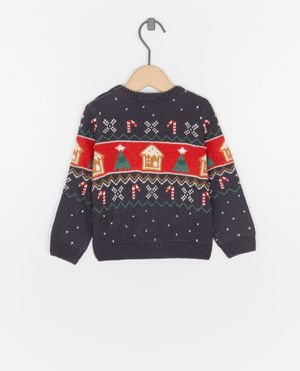 Pulls - Pull de No&euml;l &agrave; imprim&eacute;, 62-98