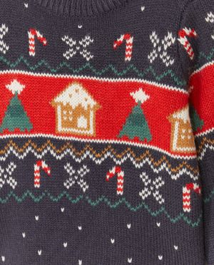 Truien - Kersttrui met print, 62-98