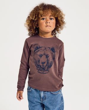 T-shirt &agrave; manches longues avec un imprim&eacute; &agrave; oursons - Koko Noko